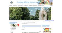 Desktop Screenshot of comune.santamarialalonga.ud.it